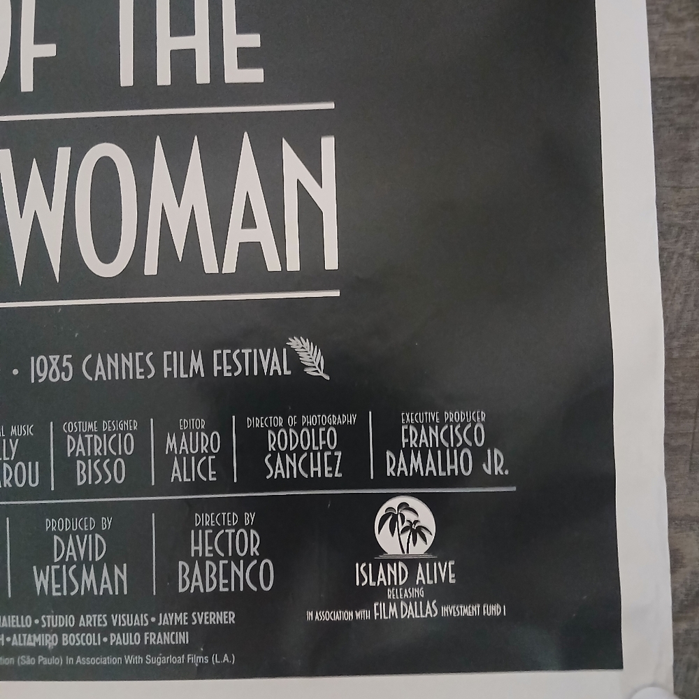 Kiss of the Spider Woman Movie Poster 41"×27" - Picture 3 of 7